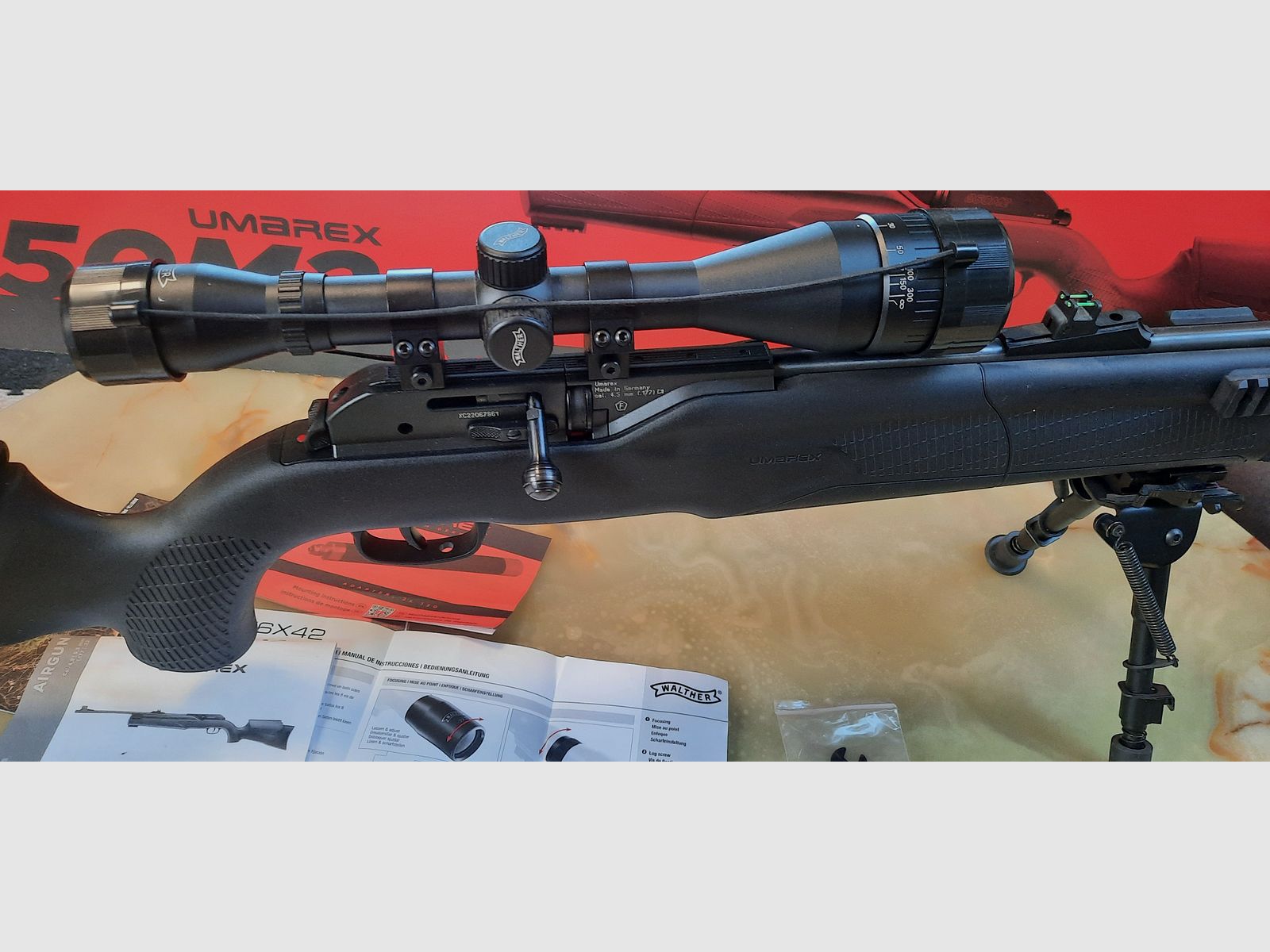 Luftgewehr  umarex 850 m2 kit
