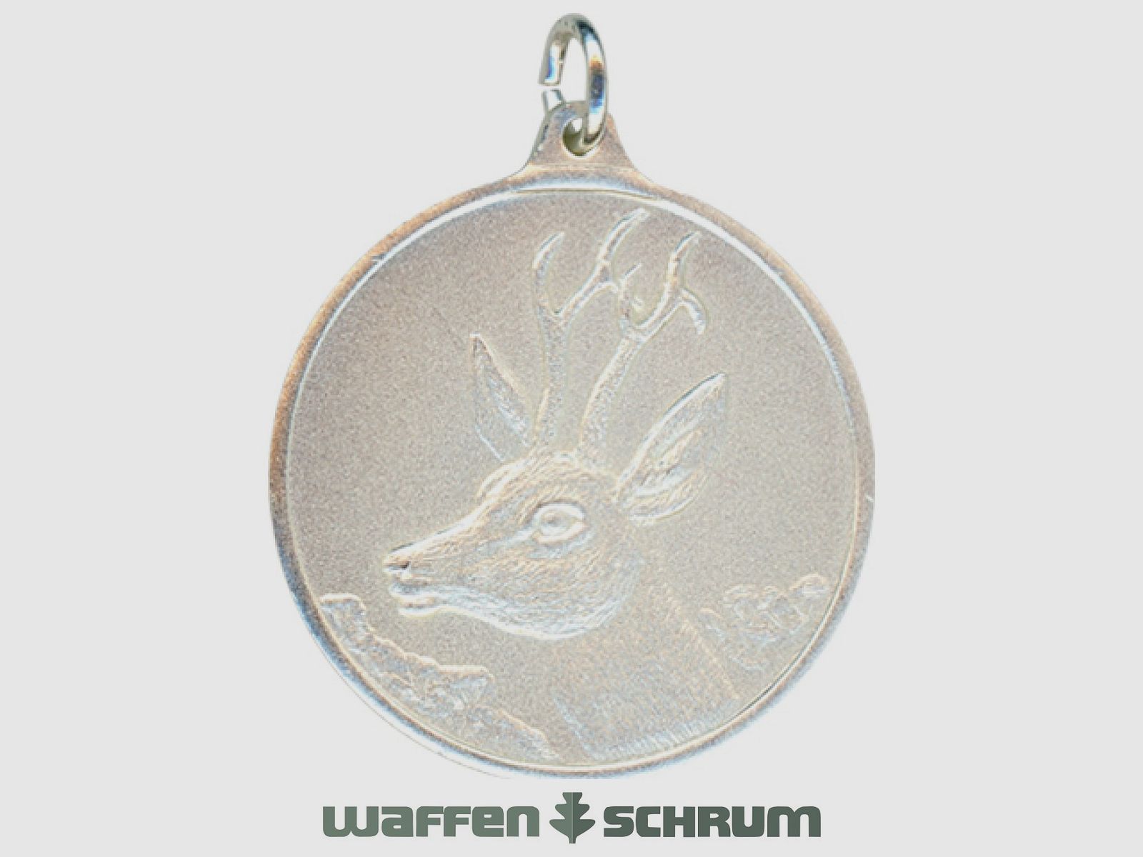 Steinhauer&Lück Jagdmedaille Bock 40 mm Versilbert