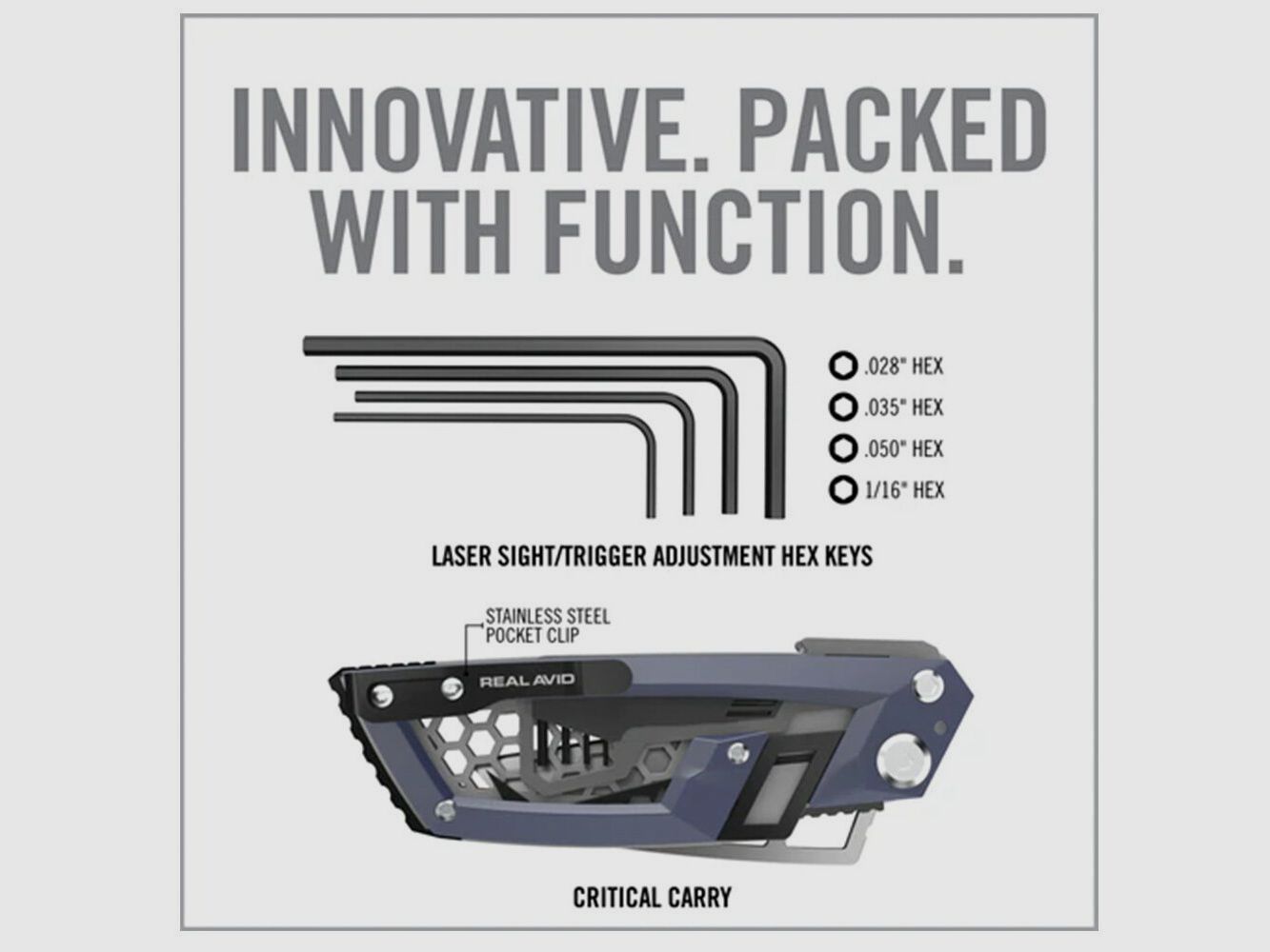 Narzędzie do broni Real Avid Gun Tool Edge Pistol