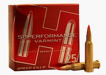 Hornady Superformance Varmint .17 Hornet 20GR V-Max 25 cartridges