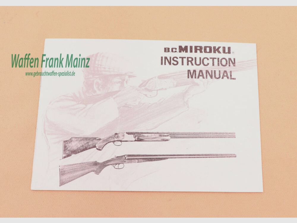 Miroku - Japan Bedienungsanleitung Flinten