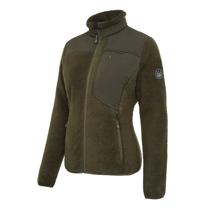 Beretta Damen-Thermojacke Halifax Sherpa in Grün, Bild 1 von 5
