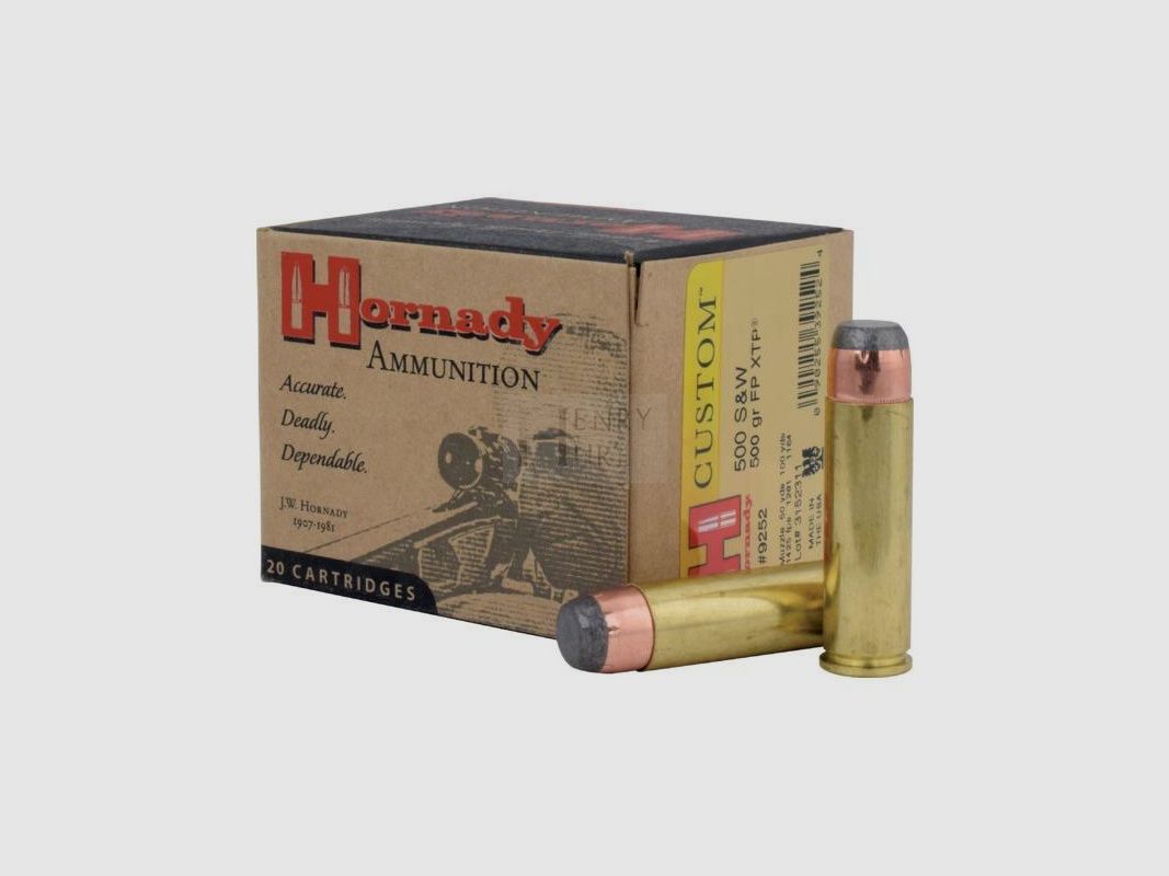 HORNADY 500 SW 500GR FP XTP, afbeelding 1 van 2