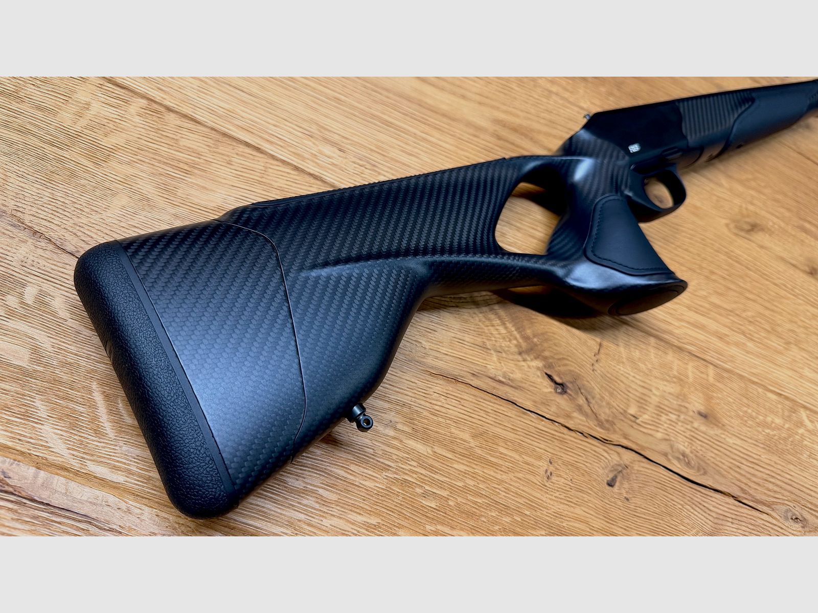 Blaser R8 Ultimate Carbon leather case / Standard version 17mm / Logo silver / Easy Custom leather