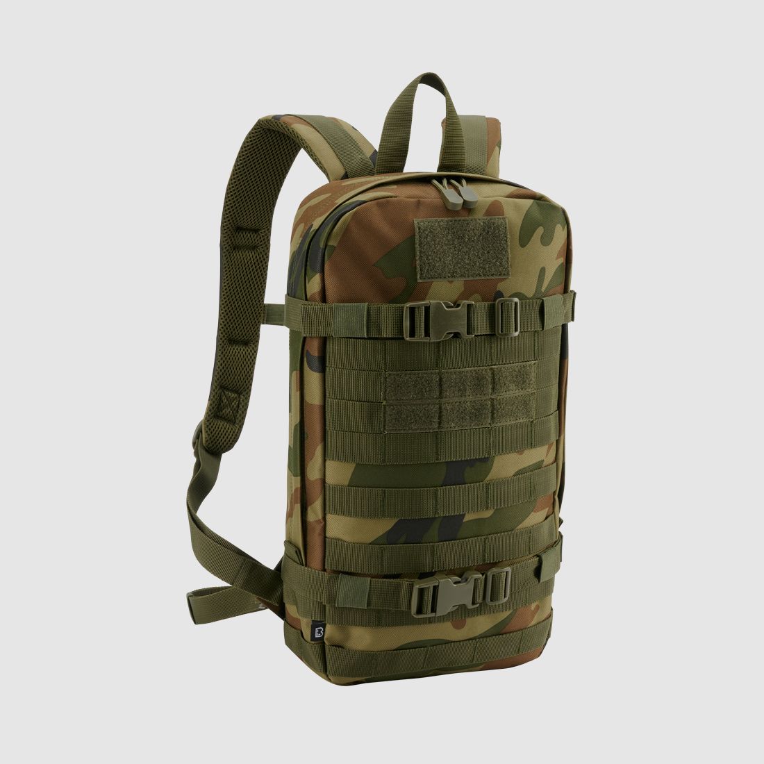 Brandit US Cooper Daypack, Farbe: Woodland – Tagesrucksack (10-Liter-Klasse)