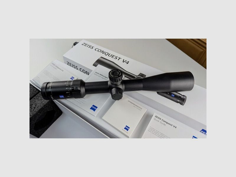 ZEISS Zielfernrohr Conquest V4 4-16x44 ASV-H neuwertig Abs. 60 mit Leuchtpunkt OVP mit Rechnung