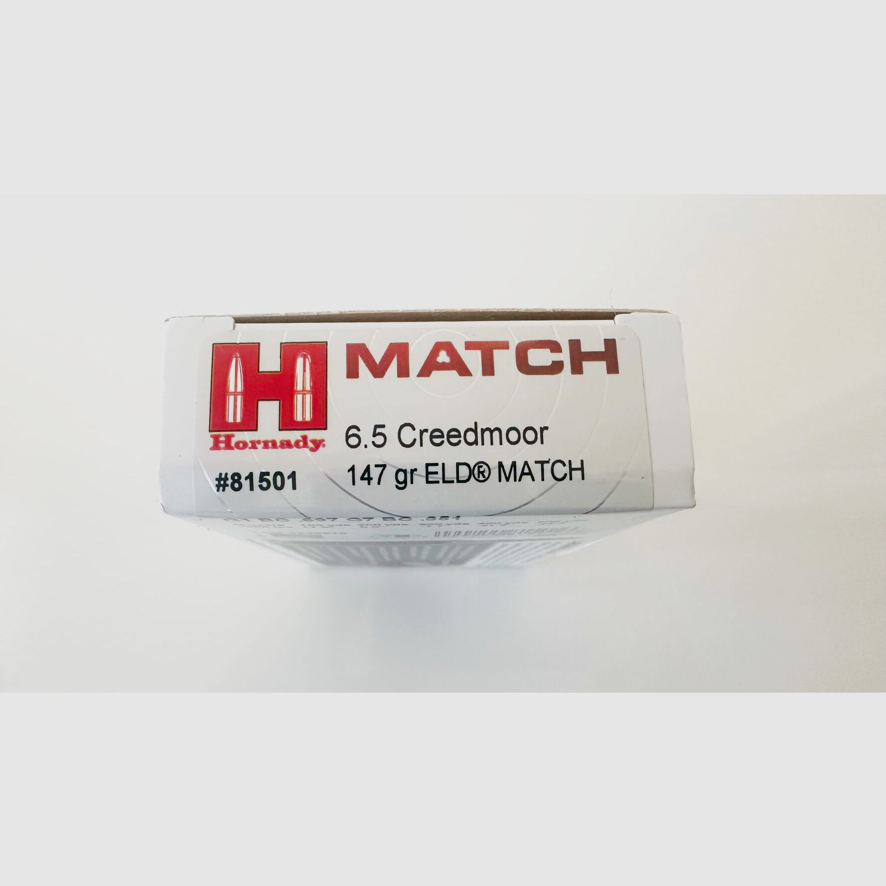 Hornady 147 grs. ELD Match