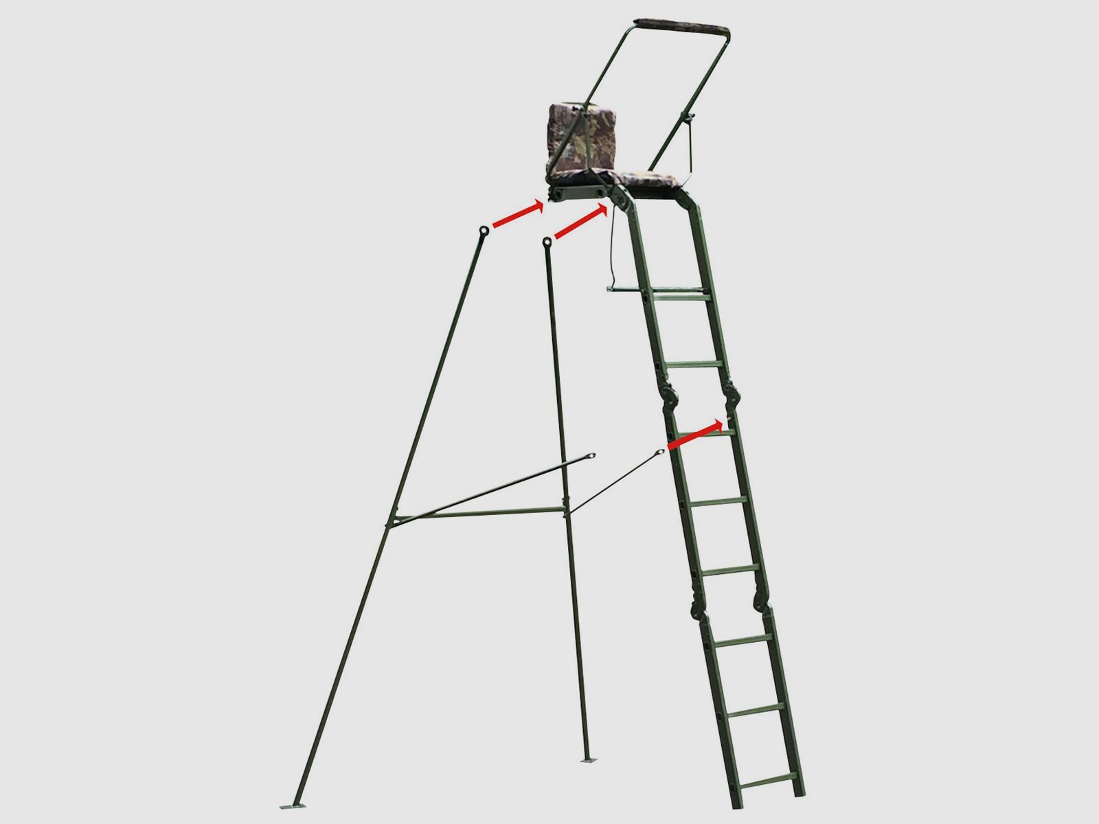 Berger & Schröter standaard voor jachtstoelen