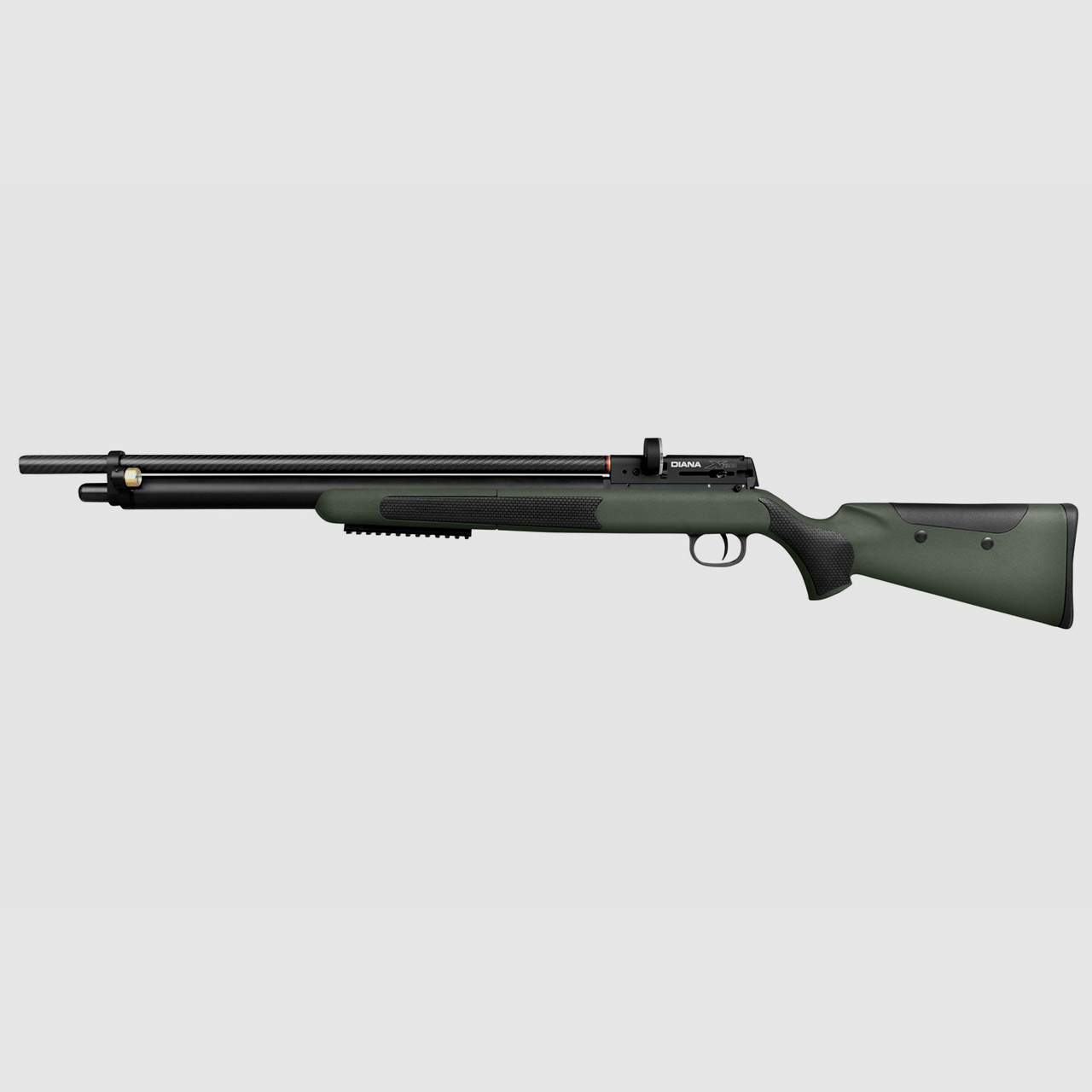 Pressluftgewehr DIANA XR200 OD Green grĂĽner Kunststoffschaft 12 Schuss Kaliber 5,5 mm (P18)