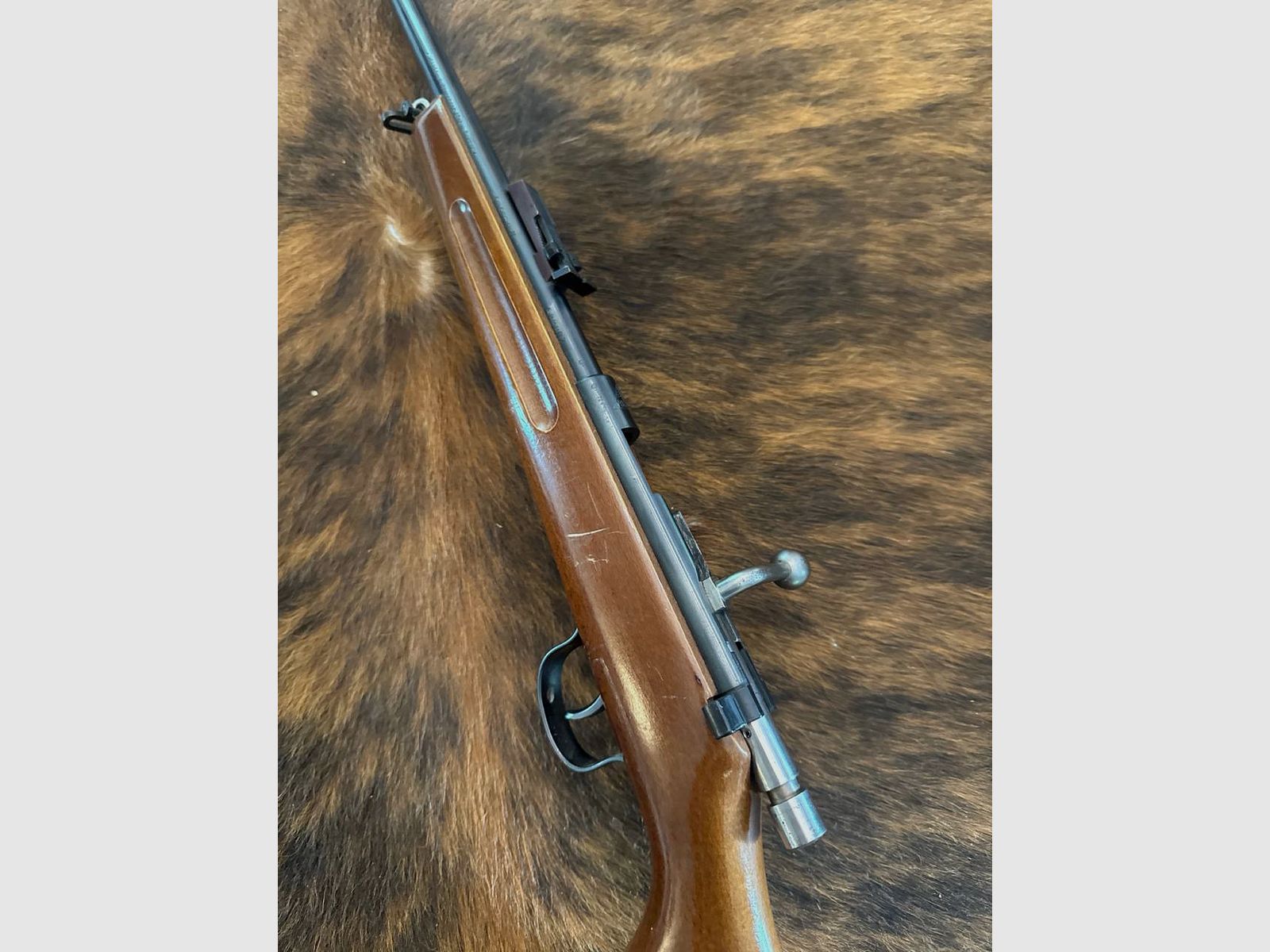 VOERE repeating rifle caliber 6 mm Flobert with wooden stock. Classic small caliber rifle, image 5 of 7