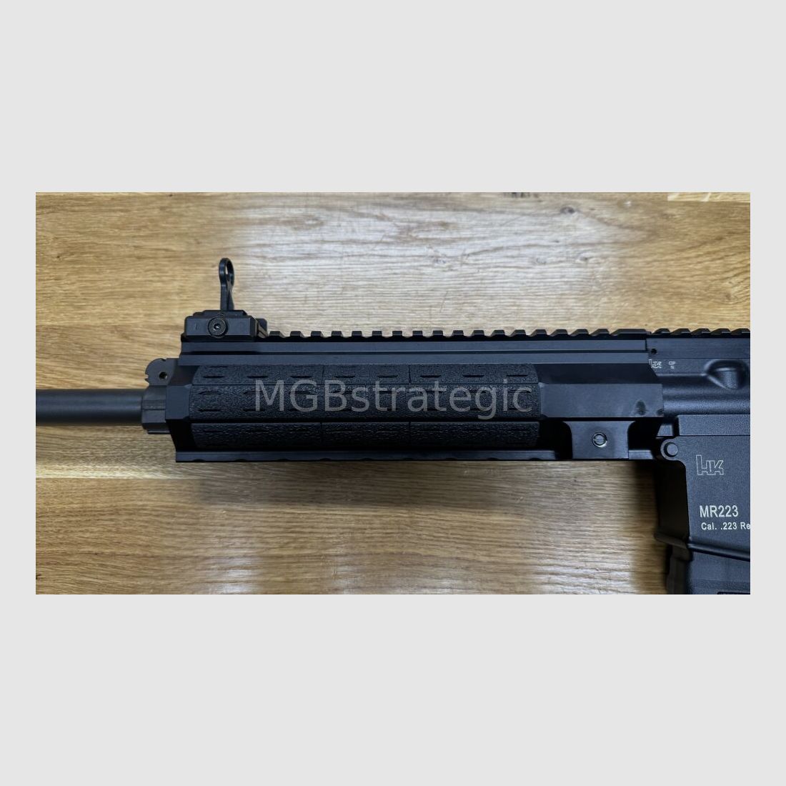 sportlich zugelassen! H&K MR223 A3 14,5" Lauf halbautom. Büchse .223Rem - Heckler & Koch - viel Zubehör in BKA Beurteilung zugelassen! zivile Version H&K 416 G95, Bild 2 von 10