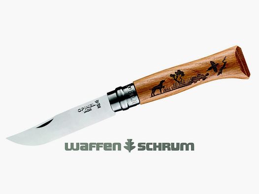 Coltello Opinel Animalia in acciaio inossidabile Cane