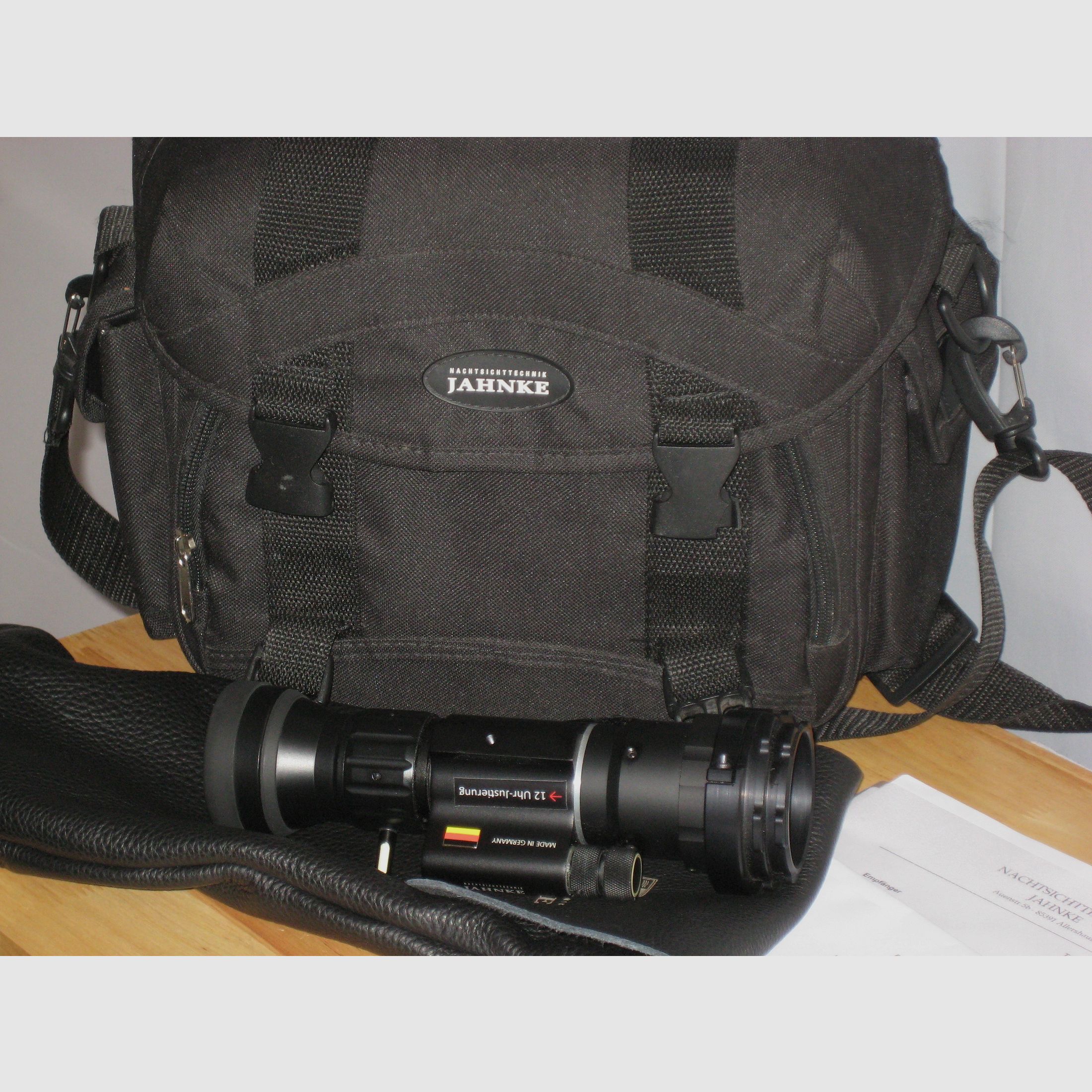 JAHNKE DJ-8 NSV 1x48 *  mit AG TOP ZUSTAND  (blaser, sauer, merkel) NEUWERTIG