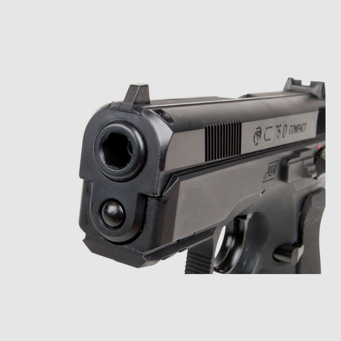 CZ 75D Compact Schwarz 4,5mm BB Druckluft Co2 Non BlowBack, Bild 3 von 8