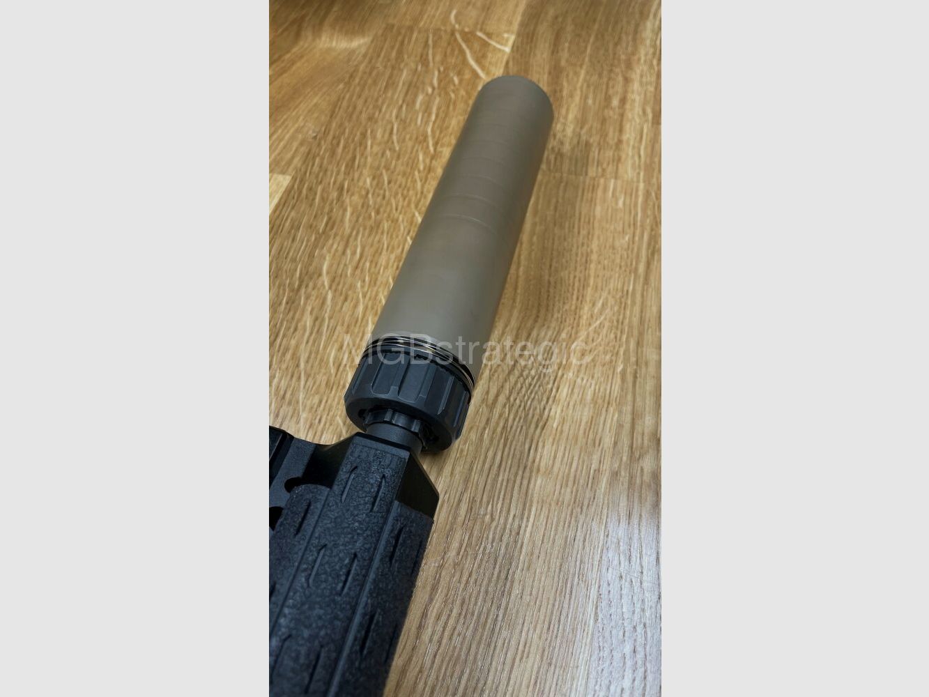Acheron ACS E1 7.62 suppressor for Acheron HexaLug muzzle device quick release system HexaLug - available in black and FDE!