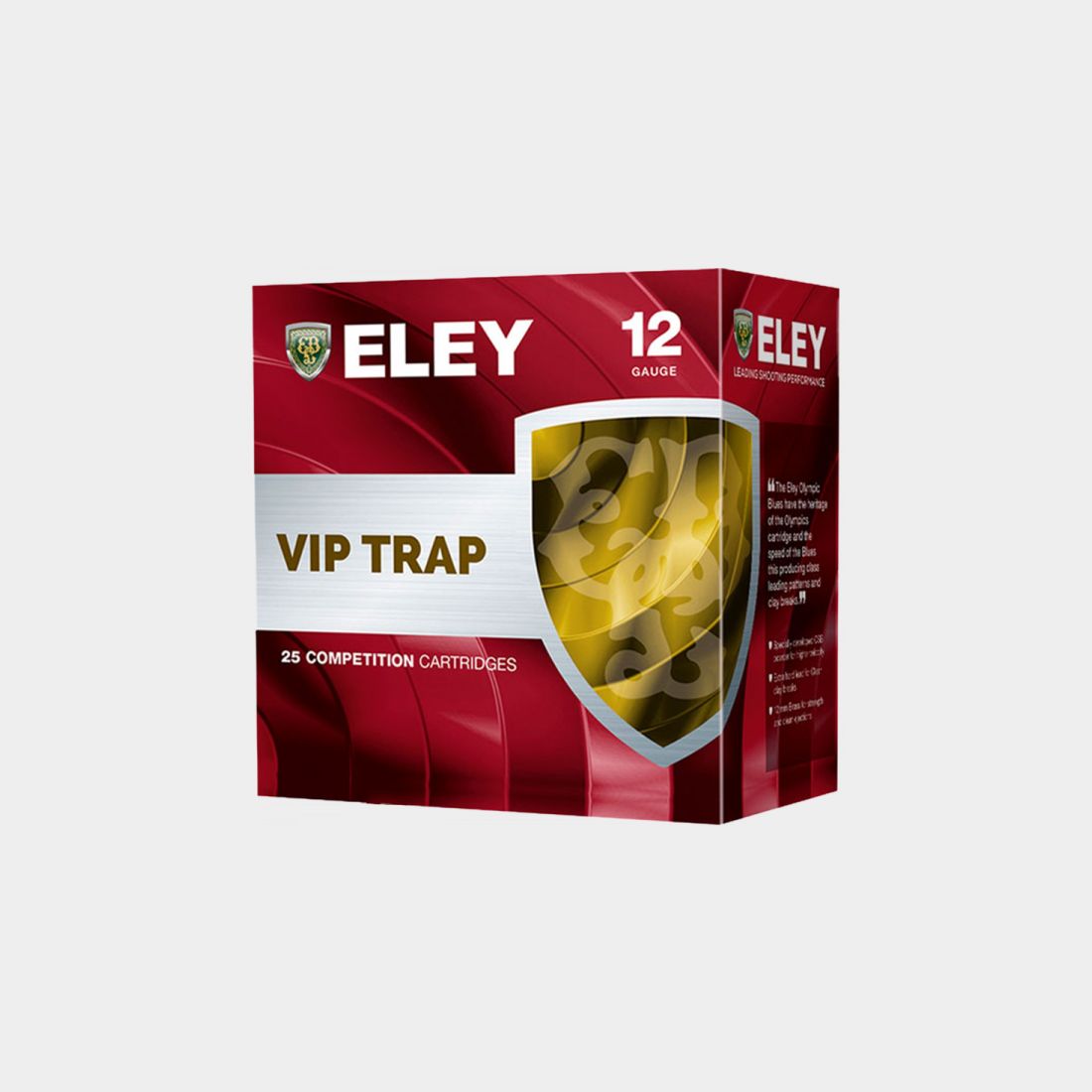 Eley Hawk VIP Trap 12/70 24 gr Schrotpatronen