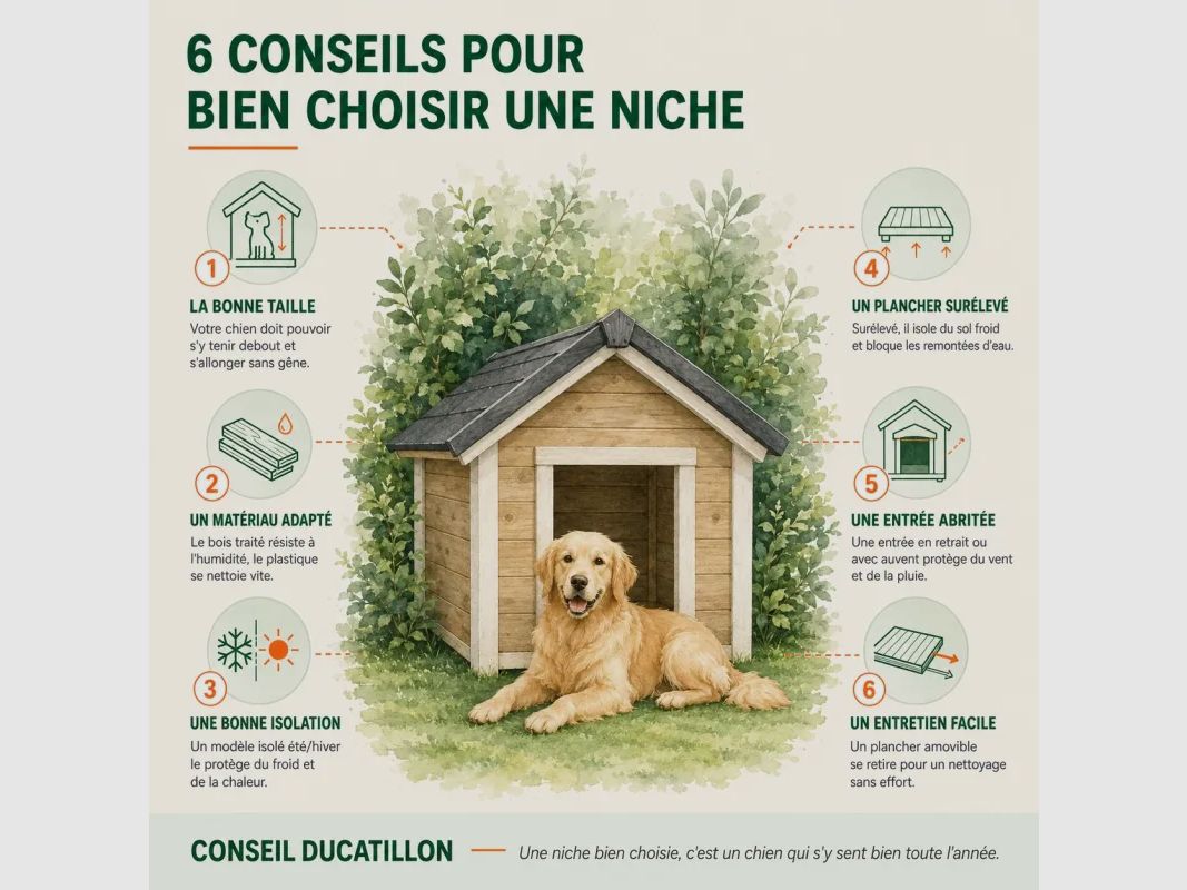 Hunde-Nische aus Polypropylen Chalet-Dach 80 × 80 × 79,5 cm, Bild 7 von 9