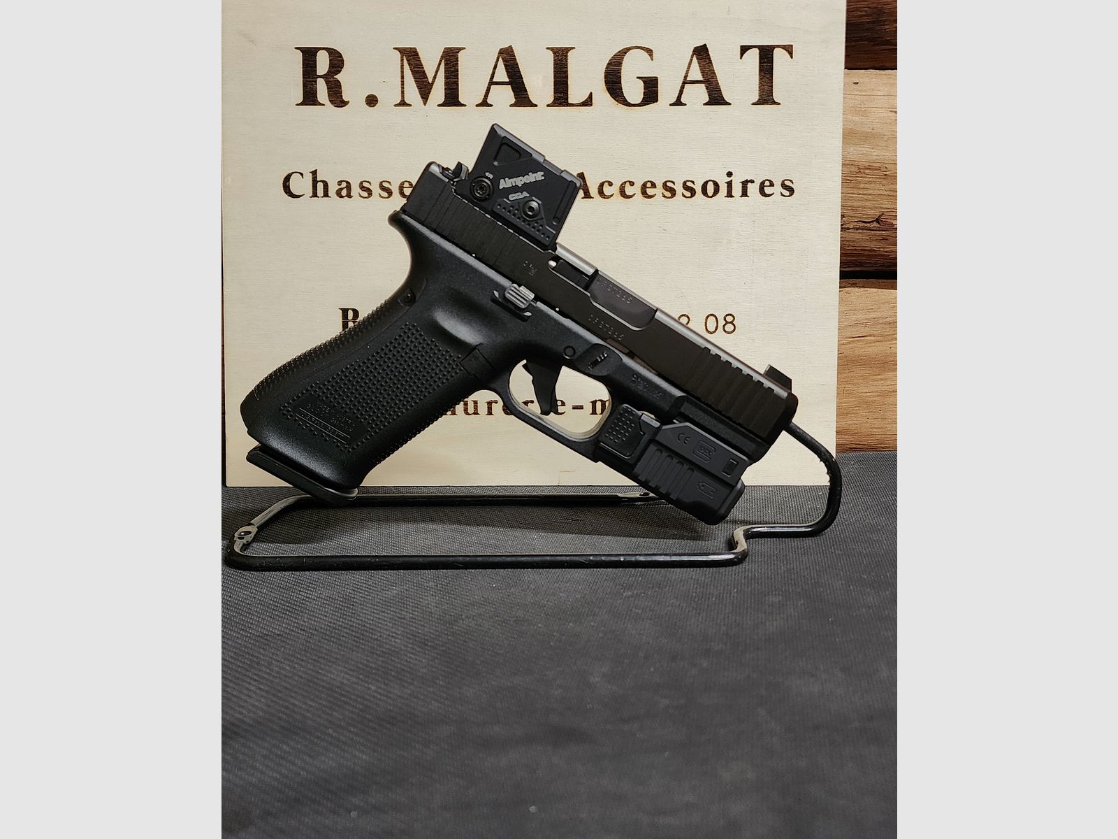 GLOCK 45 Gen5 FS MOS A-CUT Aimpoint COA Combo cal.9×19 (Lampe optional), Bild 6 von 8