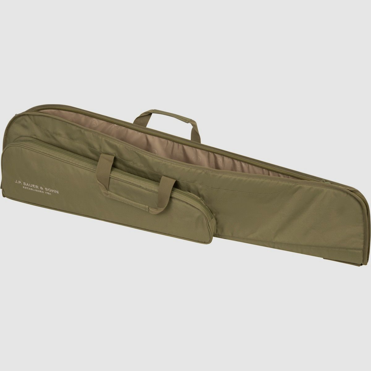 Funda SAUER Silence Compact con mucho espacio de almacenamiento