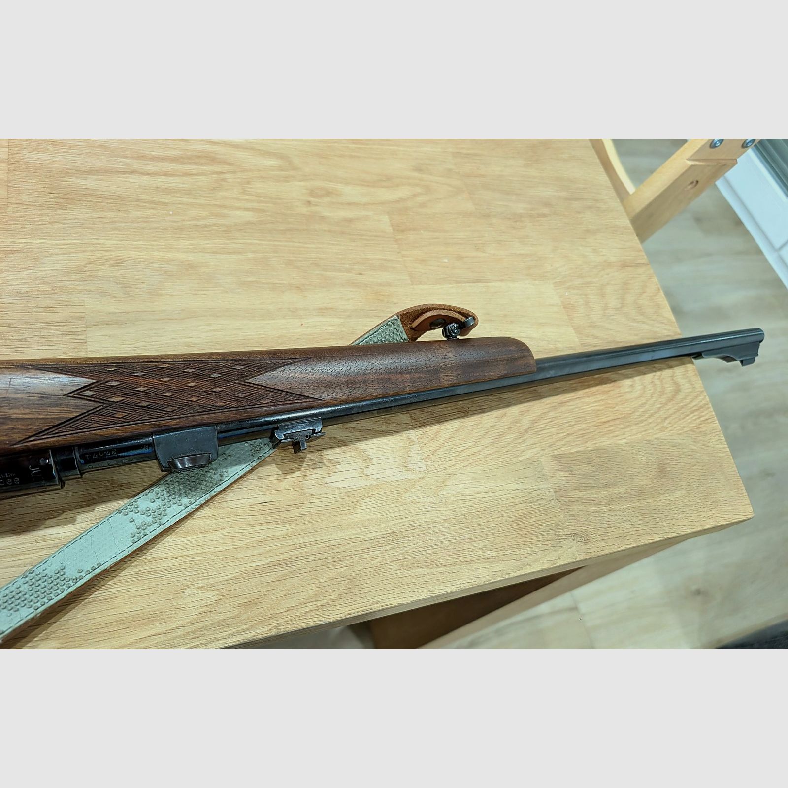 Heym Mauser 98 – Kal. 8x57 IS – Deutscher Stecher – SEM-Füße – Ex-Justizverwaltung, Bild 6 von 6