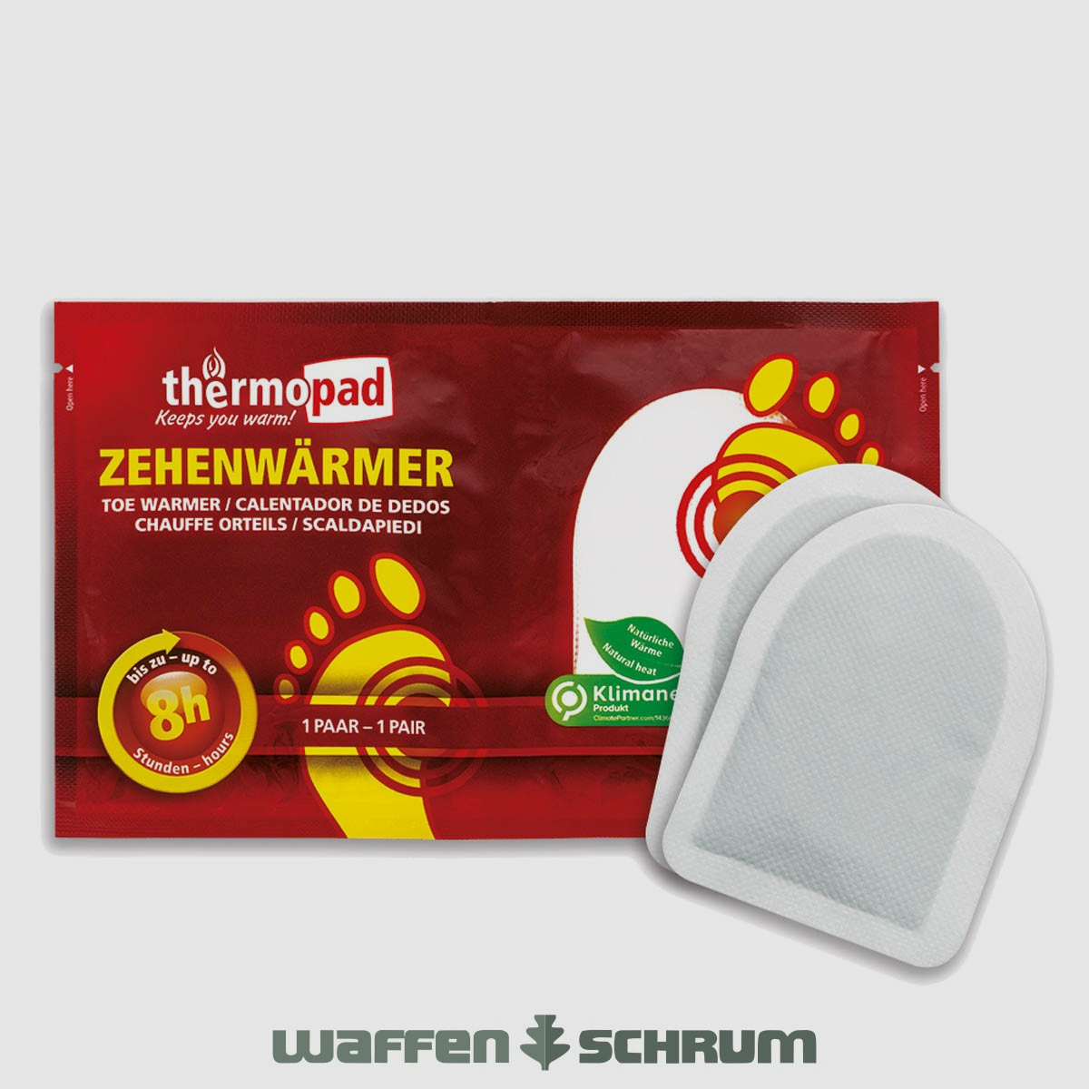 Thermopad Zehenwärmer 1 Paar