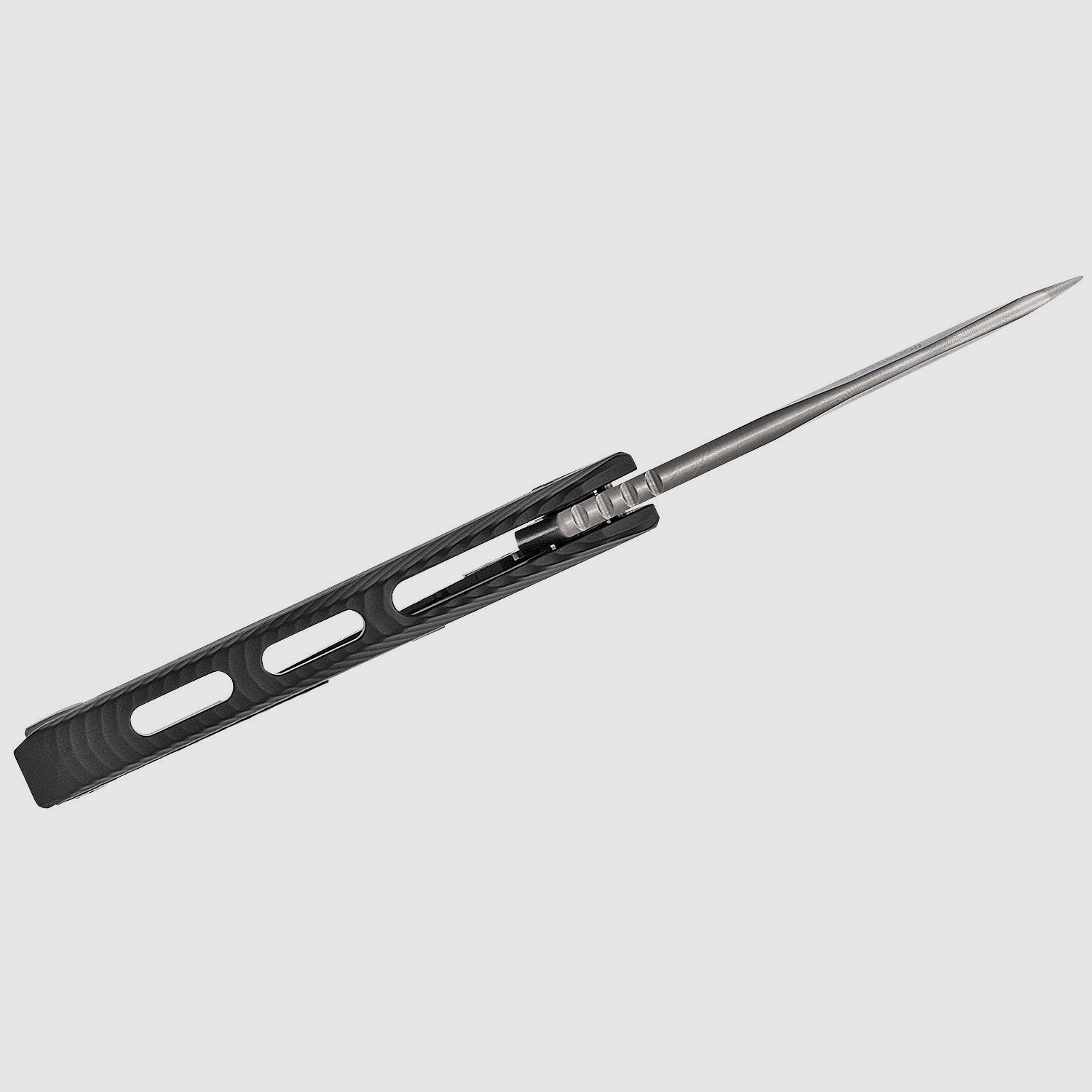 ROK A BS, M390 Satin-Klinge, schwarzer Aluminiumgriff | 97313