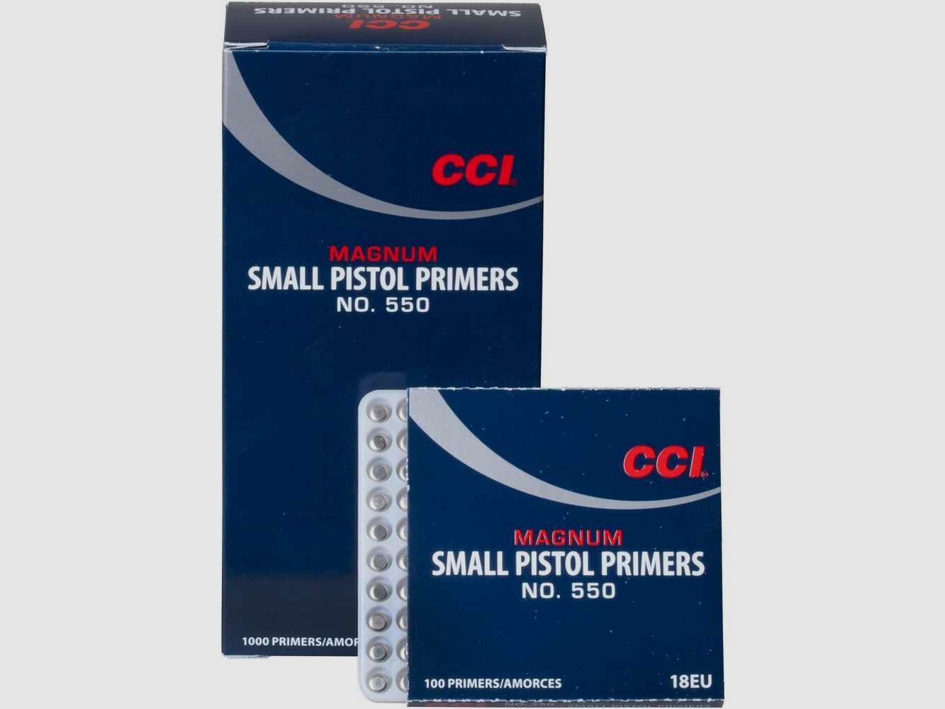 Capsulas CCI-550 Small Pistol Magnum