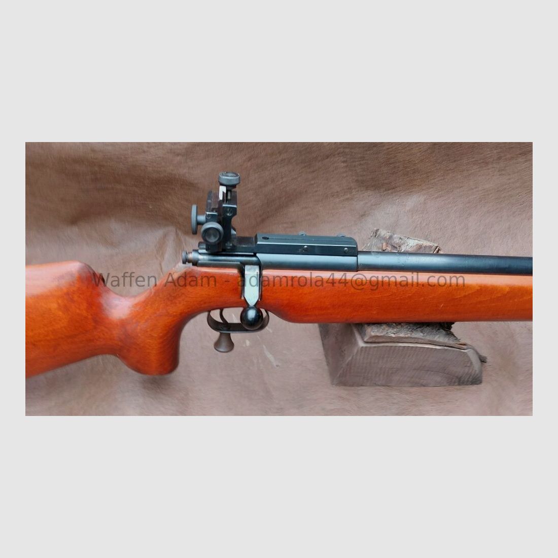 H.Schmidt K.G. Oggenhausen/Württemberg. Zimmer rifle