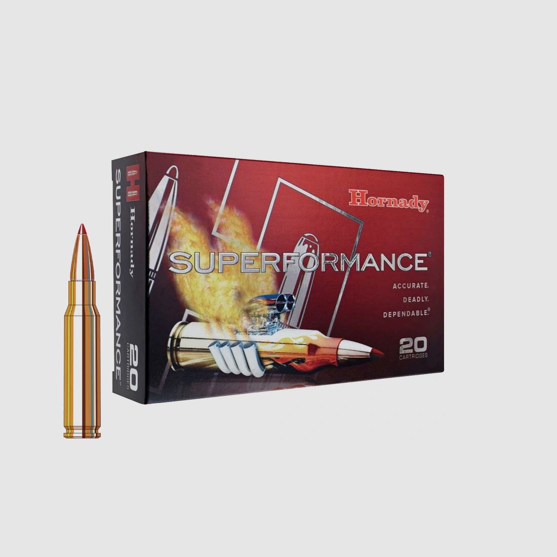 HORNADY - Munition .308 Win. Superformance® CX 10,7g/165grs