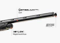 BERETTA Semi-Automatic Shotgun >60cm Mod. AX 800 Suprema Black 9+1 12/89| LL76cm| OHCP| Kick Off