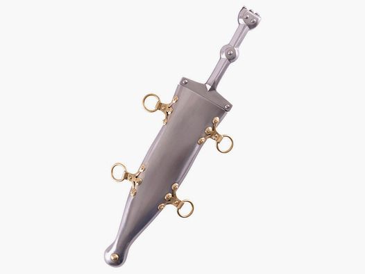 Römer Pugio mit Scheide aus Stahl
