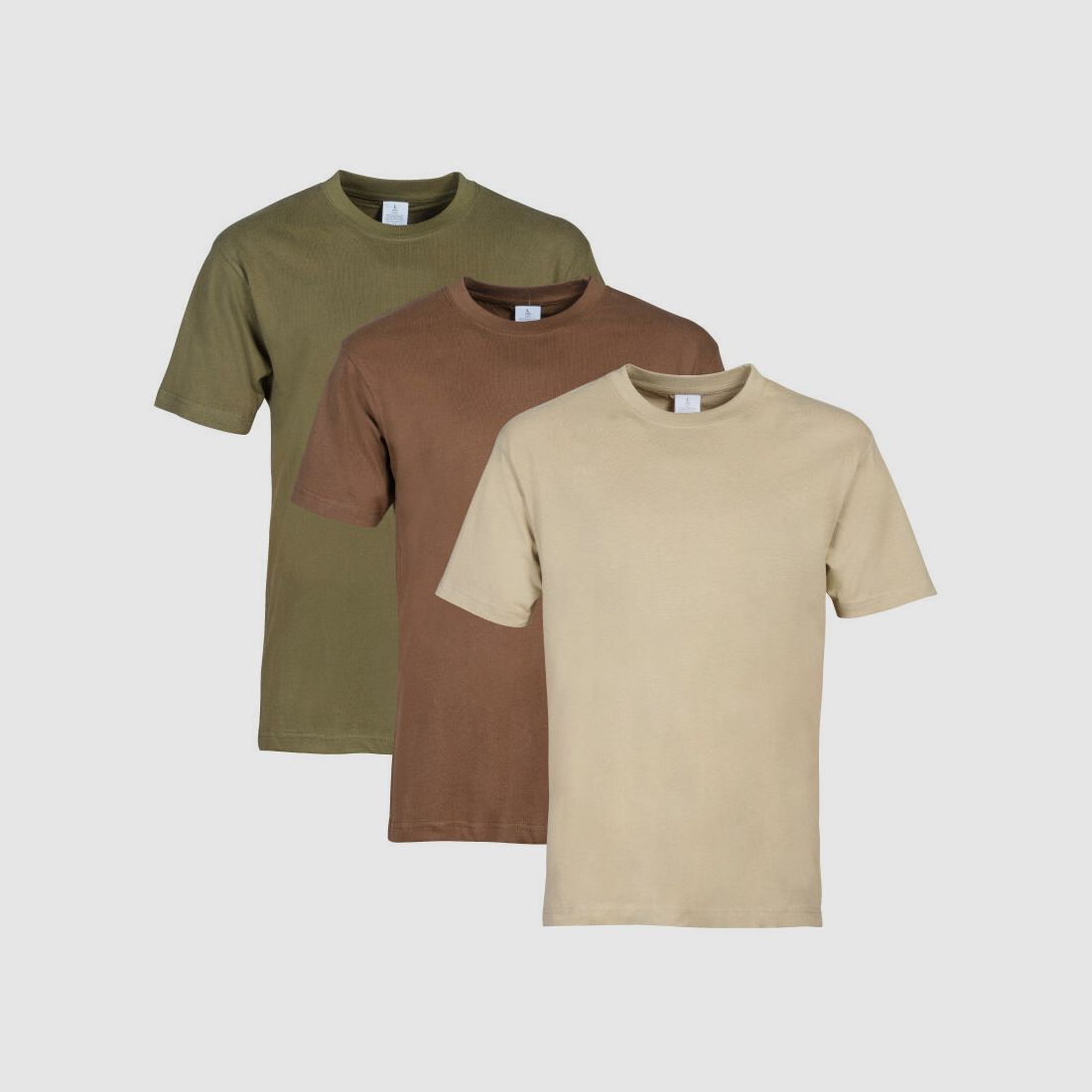 Pack mit drei einfarbigen T-Shirts Idaho, Bild 2 von 16
