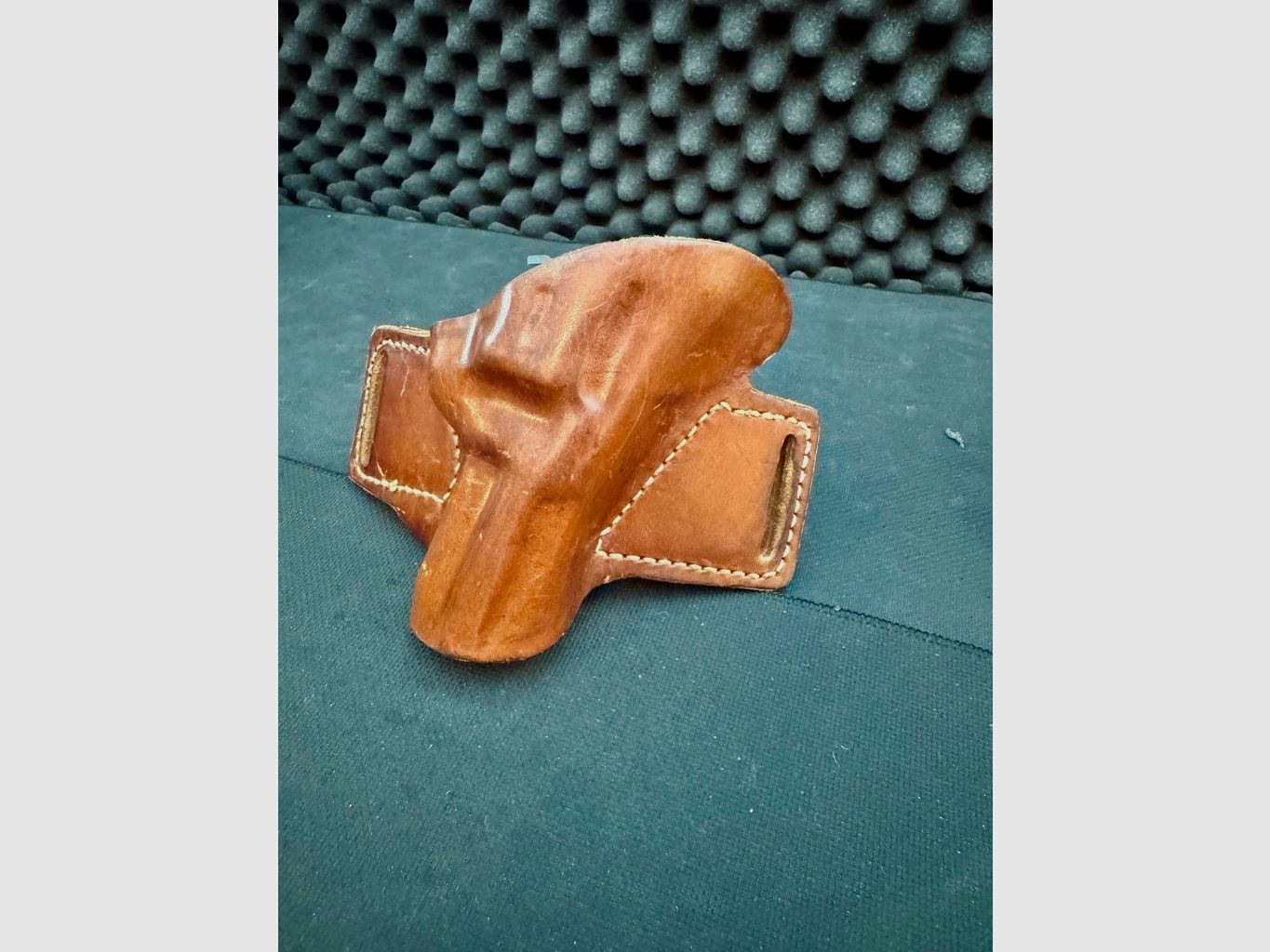 Pancake Gürtelholster, Revolver, groß (.44Mag) 