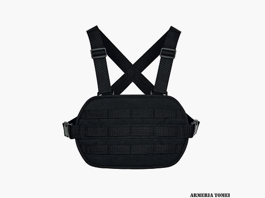 Modular Chest Pouch Black