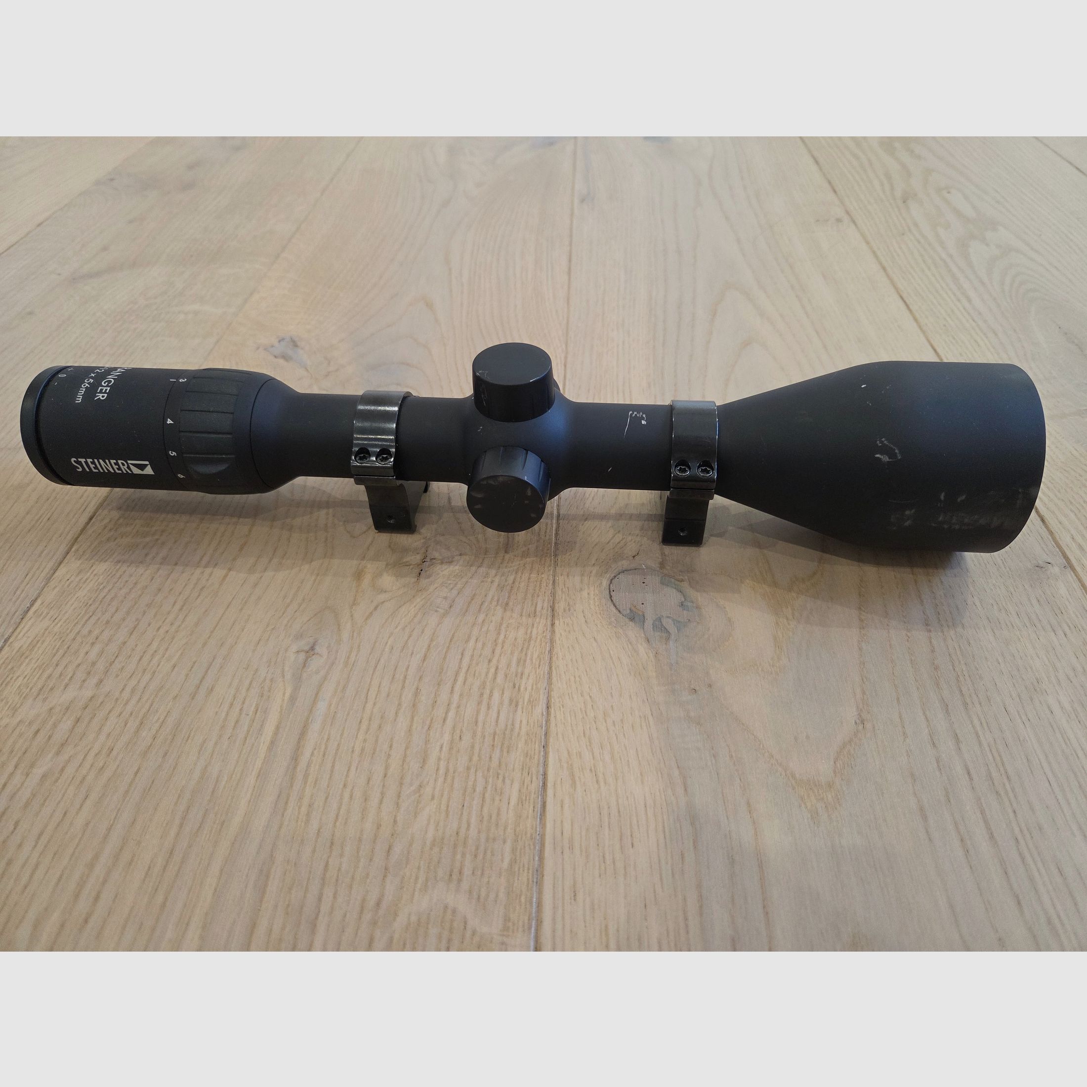 Winchester XPR repeating rifle in .308 with Steiner Ranger scope and silencer