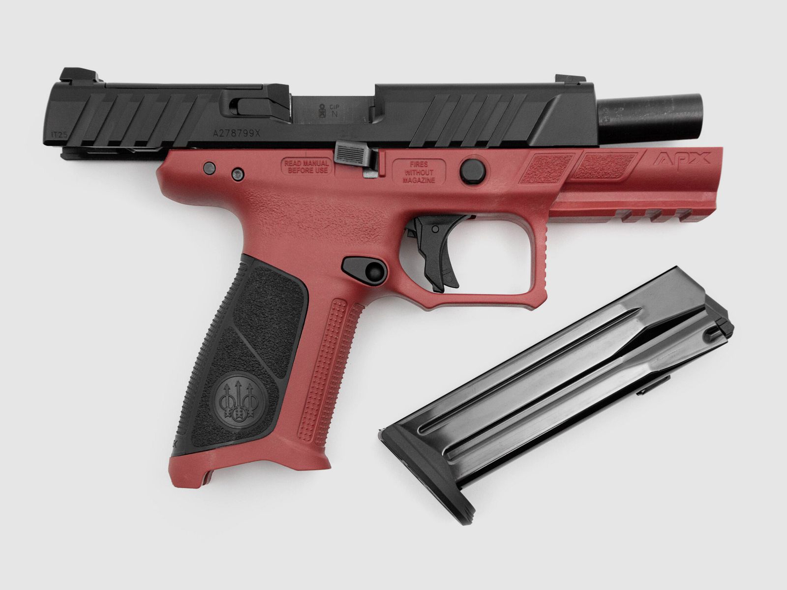 Beretta APX 2. Generation, Sonderversion Cherry Red, Neuwaffe, 9 x 19 mm, Bild 2 von 4