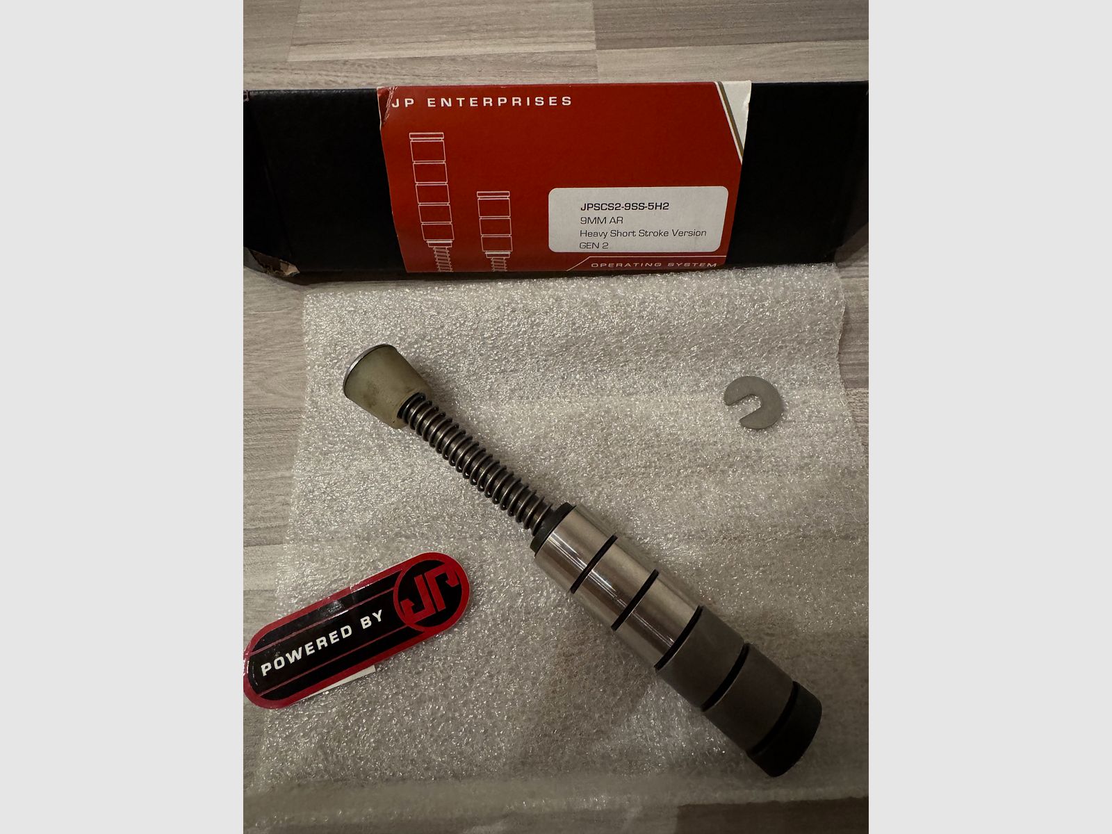 JP Silent Capture Federal Spring 9mm AR Heavy Short Stroke Version GEN 2