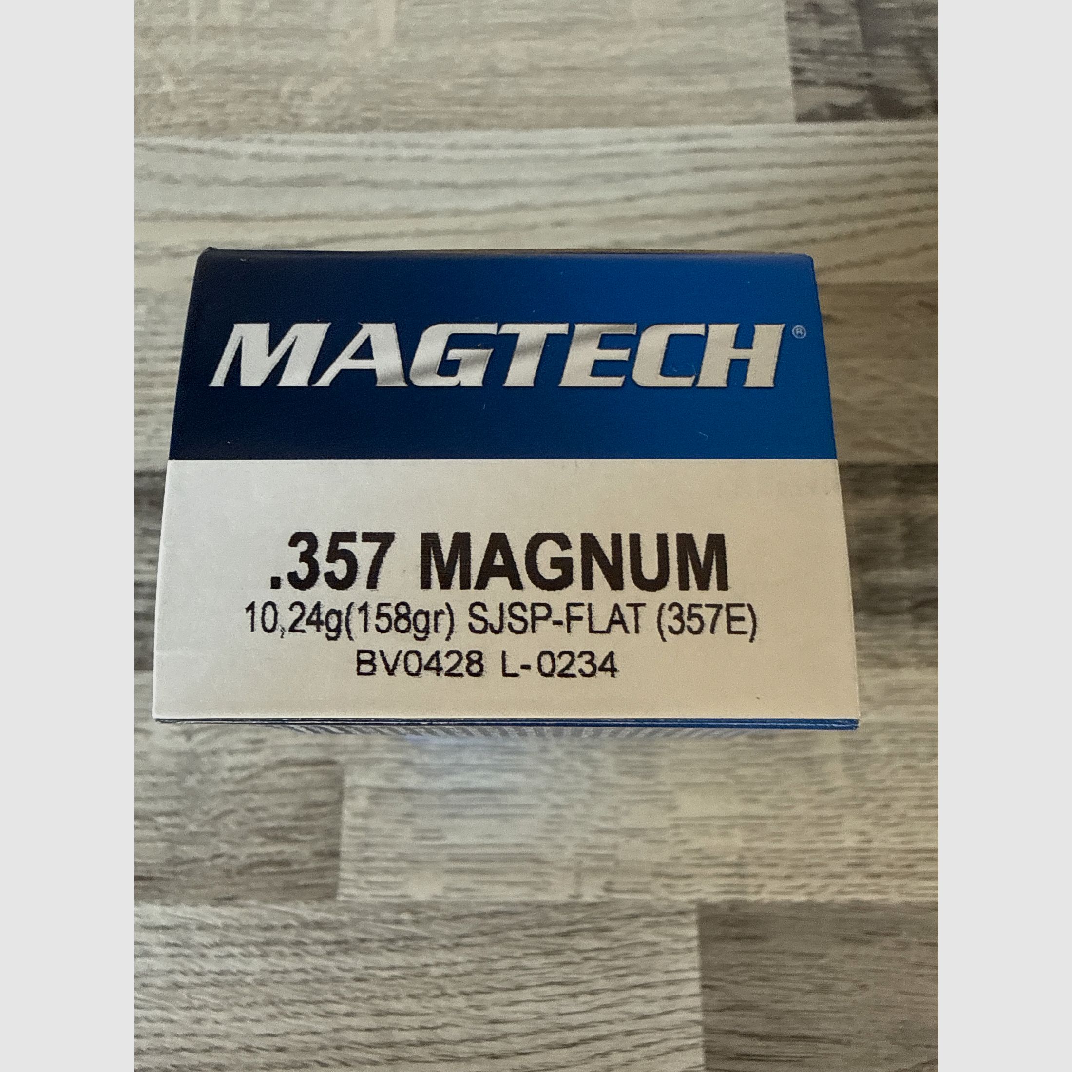 Mactech .357mag 158gr. SJSP-Flat