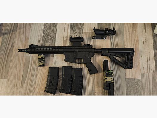 G&G CM16 SRL S-AEG mit Zubehör