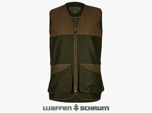 Rascher Schießweste mit Cordurabesatz Grün
