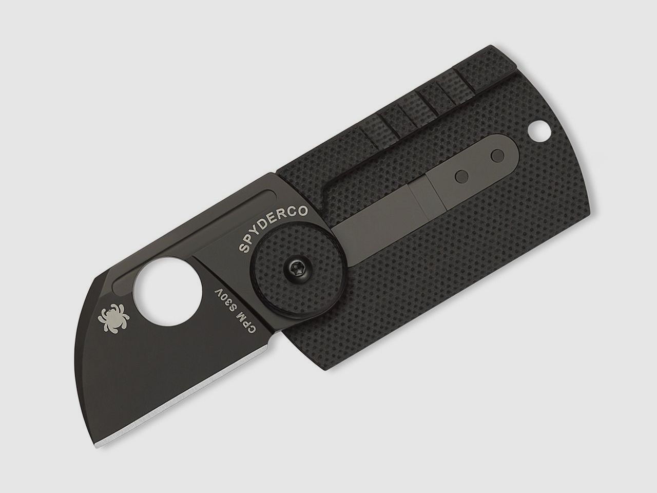 Taschenmesser Spyderco Dog Tag Folder CF Mini