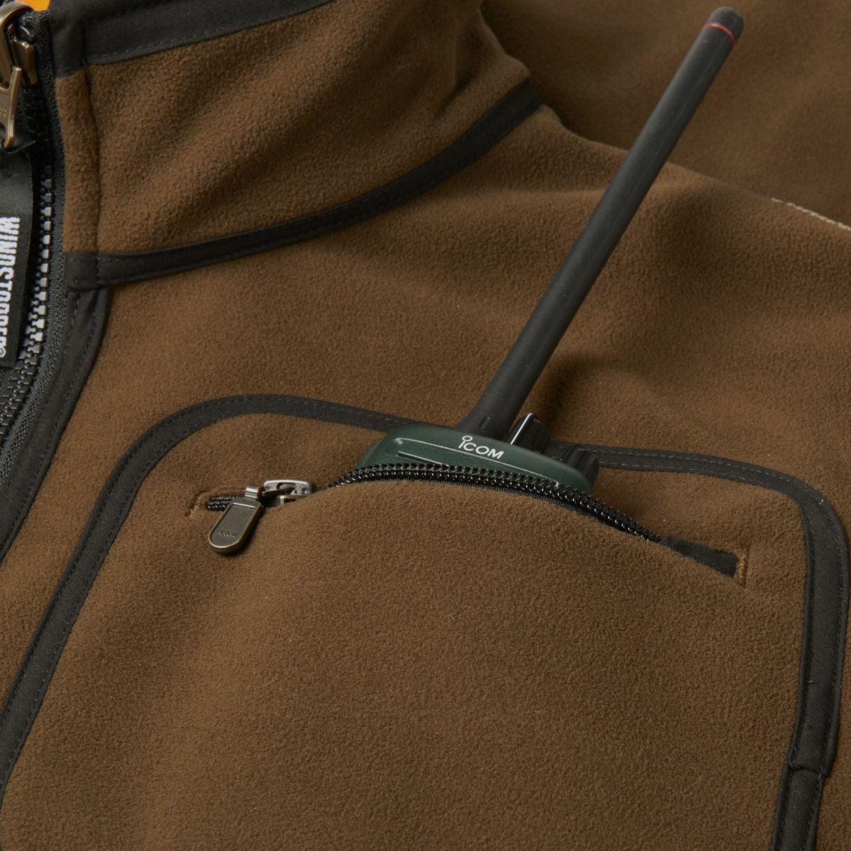 HÄRKILA Kamko Fleece Jacket Hunting Green/ Orange Blaze