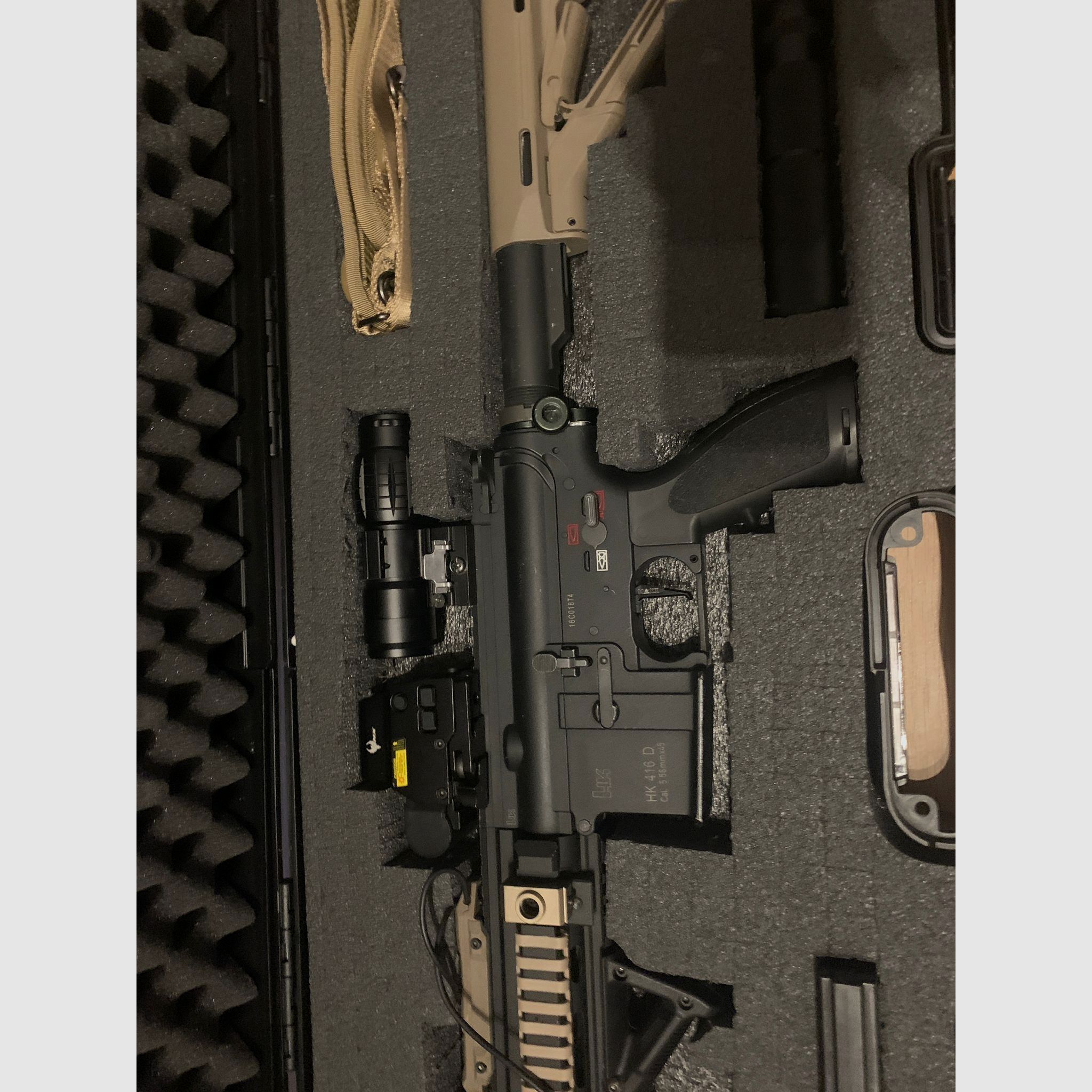 ONVERSLAANBAAR! VFC HK 416D Compleetset, als nieuw!