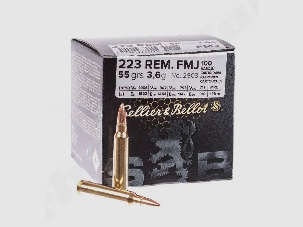 S&B Munition .223 Rem. 