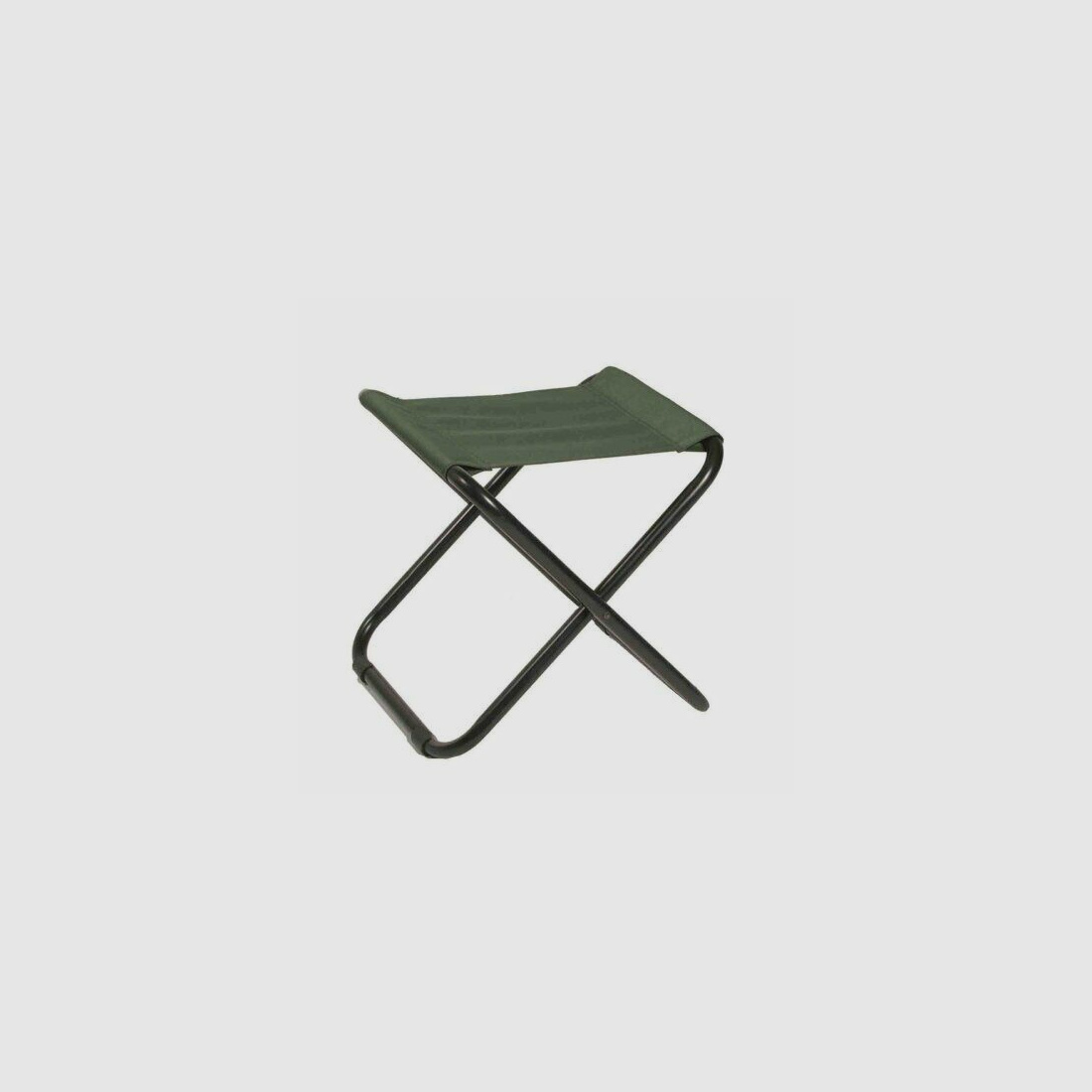 Camping Klapphocker ohne Lehne oliv