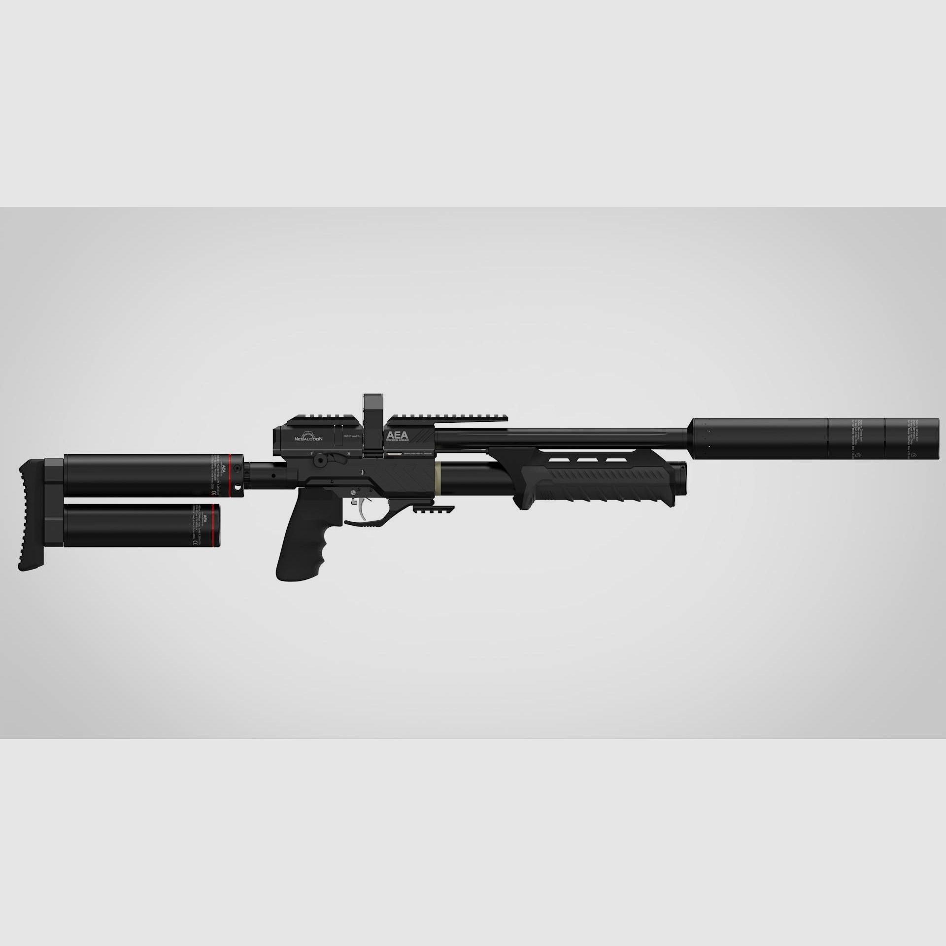Nuevo AEA Megalodon MK2 con kit de exportación, disponible de inmediato