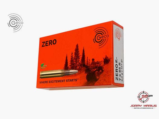 7x65R Geco 8.2g 127gr Zero Bleifrei