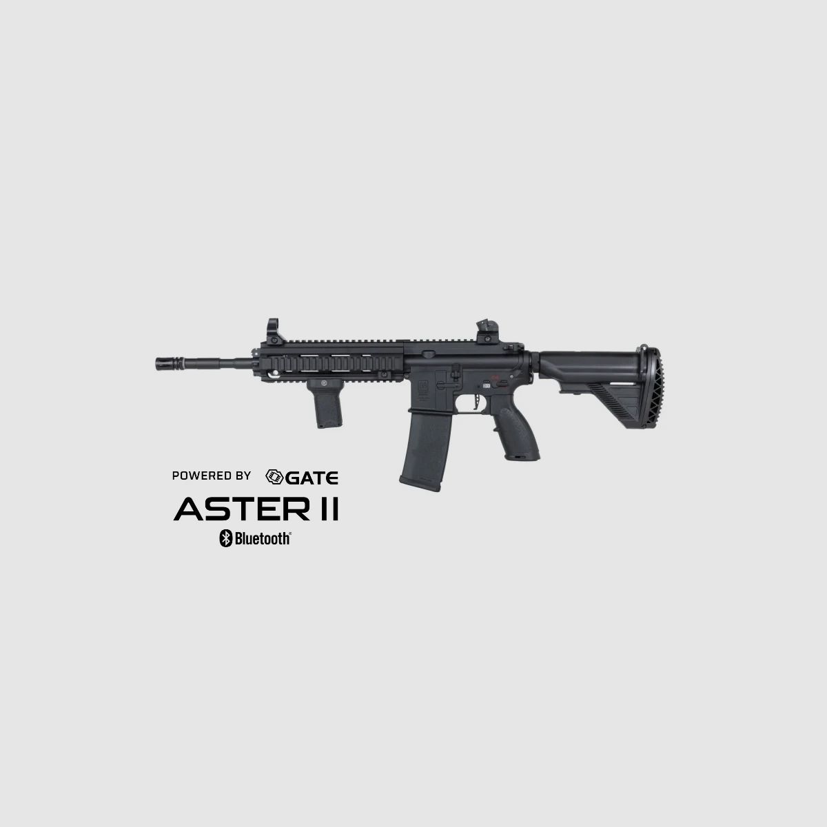 SA Carbine RIS 10.5" (SA-PH21 PRIME™ Aster II ETU BLDC™) Rifle Airsoft Libre a partir de 18 - Negro -F-