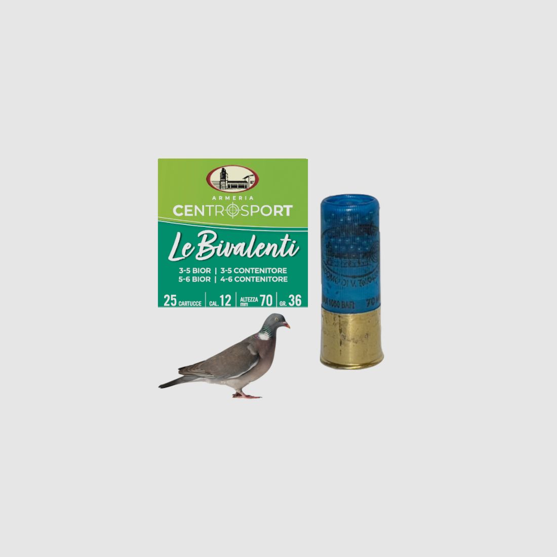 ARMERIA CENTROSPORT – Hagelpatronen – MG2 SPECIAL BIOR 5-6