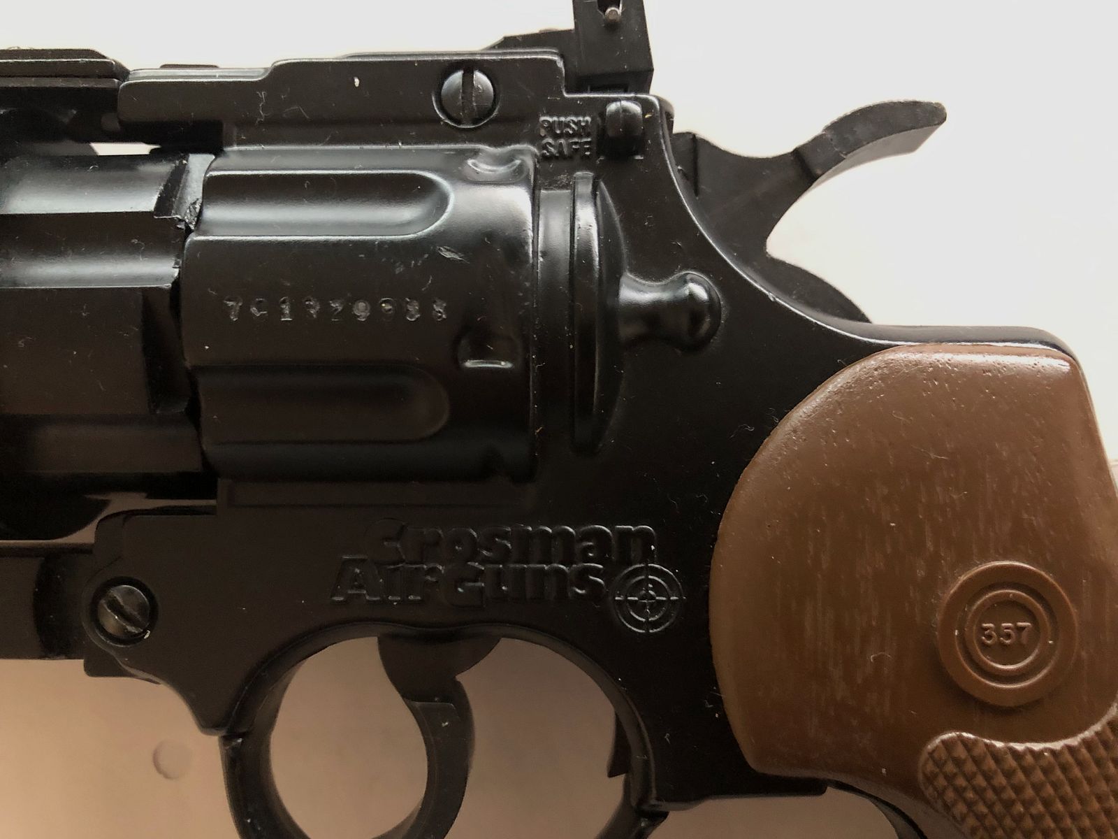 Training revolver (caliber 357) for the discipline 2.55.